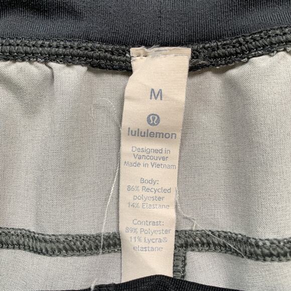 Lululemon Shorts Mens M Medium Grey THE Linerless Stretch Workout Exercise Train - Picture 5 of 14